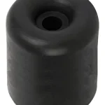 Batente Porta Borracha Preto