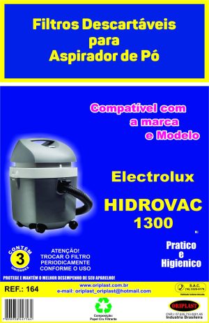 Filtro Aspirador Pó Electrolux Hidrovac 1300