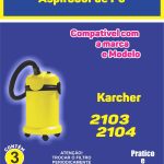 Filtro Aspirador De Pó Karcher 2103/2104