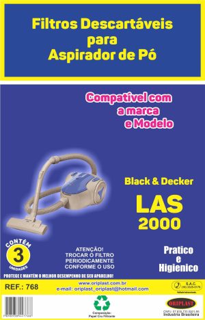 Filtro Aspirador De Pó B&D Las 2000