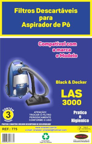 Filtro De Aspirador De Pó B&D Las 3000