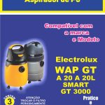 Filtro Aspirador De Pó Electrolux WAP GT/A20/A20l Smart/GT 3000